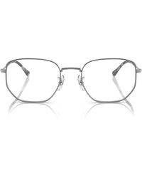 Ray-Ban - Irregular Metal Eyeglasses Online - Lyst