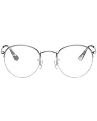 Ray-Ban - Round Metal Eyeglasses Online - Lyst