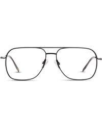 Caterpillar - Aviator Metal Eyeglasses - Lyst