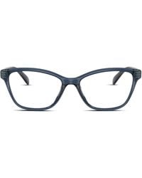 COACH - Hc6243u Sculpted C Hardware Universal Fit Square Prescription Eyewear Frames - Lyst