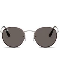 Ray-Ban - Rb3447 Round Metal - Lyst