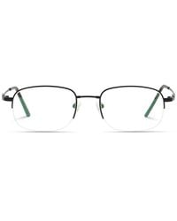 Oublie - Oublie Semi-Rimless Square Eyeglasses - Lyst