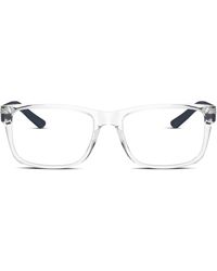 ARMANI EXCHANGE - Clear Square Eyeglasses - Lyst