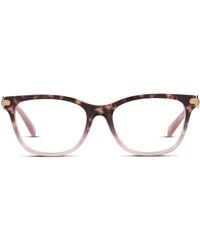 COACH - Tortoise Cat-Eye Acetate Frames - Lyst