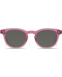 Muse - Square Clear Pink Pre-Teen Sunglasses - Lyst