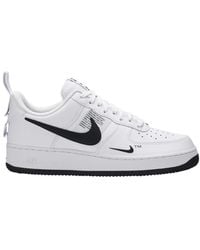 air force 1 low utility white black junior