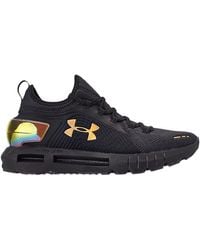 under armour hovr phantom se md black gold