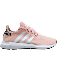 adidas originals swift run sneakers in pink