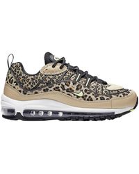 nike wmns air max 98 premium black leopard