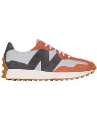 new balance 327 mens burgundy