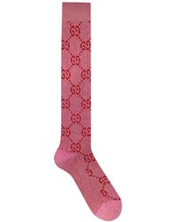 Pink Gucci Socks for Women | Lyst