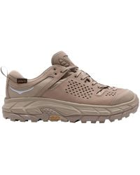 Hoka One One Synthetic Tor Ultra Low Wp Jp In Burnt Olive Green For Men Lyst