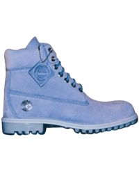 Blue Timberland Boots for Men | Lyst