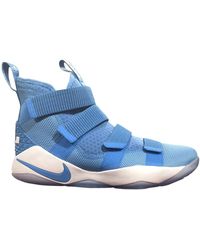 lebron soldier 11 blue and white