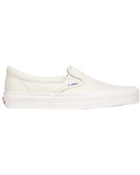 vans canvas loafers