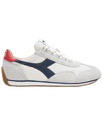 Grund Ernæring fjerkræ Diadora Heritage Equipe Mad Italia Olive-green Trainers With Blue Inserts  for Men | Lyst