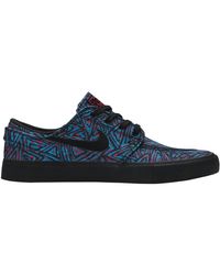 Nike Zoom Stefan Janoski Canvas Rm Black Shoes For Men Lyst