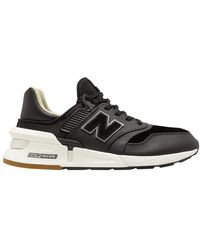 new balance 997s saffiano leather white