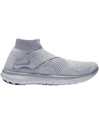 Nike Felt Free Rn Flyknit 2017 Women S Running Shoe In Black Anthracite Anthracite Black Lyst