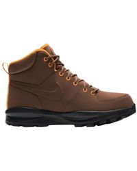 leather nike boots