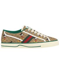 Gucci GG Disney X Ace Sneaker in Natural for Men | Lyst