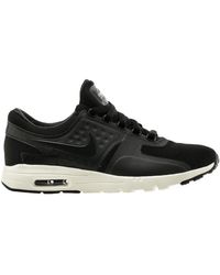 nike air max zero womens black