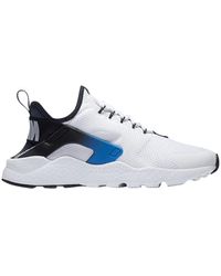 Nike Lace Air Huarache Run Ultra In Black Black Black White Black Save 61 Lyst