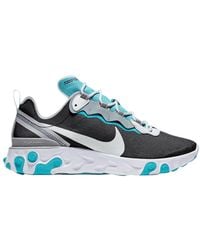 Nike React Element 55 Black Metallic Gold White For Men Lyst