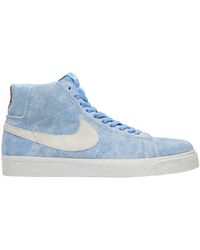 Nike Sb Zoom Blazer Mid White Celestial Gold For Men Lyst