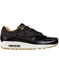 nike air max 1 fb woven black leopard