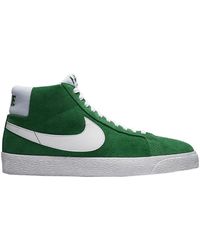 Nike Sb Zoom Blazer Mid White Celestial Gold For Men Lyst