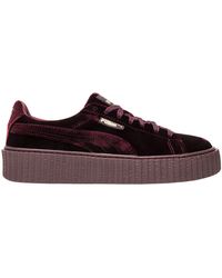 fenty suede creepers