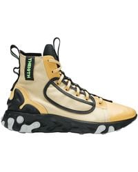 nike react ianga triple black