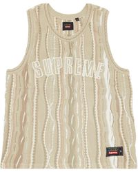 Supreme X Coogi Basketball Shorts 'tan' in Natural for Men | Lyst