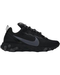 Nike Rubber React Element 55 In Black For Men Save 3 Lyst Nike Rubber React Element 55 In Black For Men Save 3 Lyst