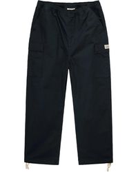 Stussy Sport Cargo Fleece Pant Black in Blue for Men | Lyst
