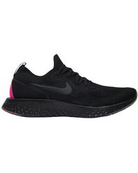 nike epic react flyknit 2 black bright crimson infrared