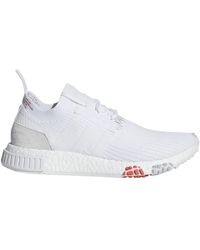 adidas nmd racer primeknit white