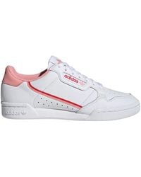 Adidas Continental 80 White for Women - Up to 56% off | Lyst