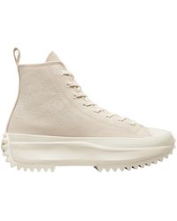 converse run star hike platform tri panel color block