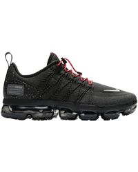nike air vapormax utility black and red
