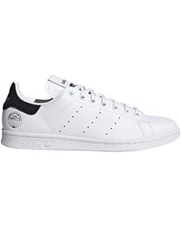stan smith silver trainers