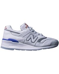 new balance 997 white aqua