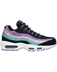 purple and blue air max 95