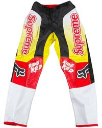 Supreme Supreme Fox Racing Sweatpants in Black for Men | Lyst