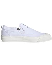adidas nizza slip on mens