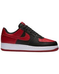 Nike Air Force 1 Low 'bred' in Black for Men | Lyst