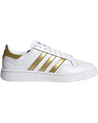 Adidas Gold Sneakers for Women - Up to 5% off | Lyst