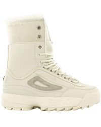 fila snow boots black