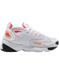 Nike Zoom 2k Leather-trimmed Sneakers in White - Lyst